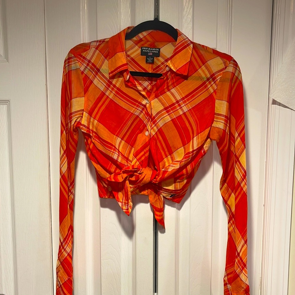 Ralph Lauren crop top